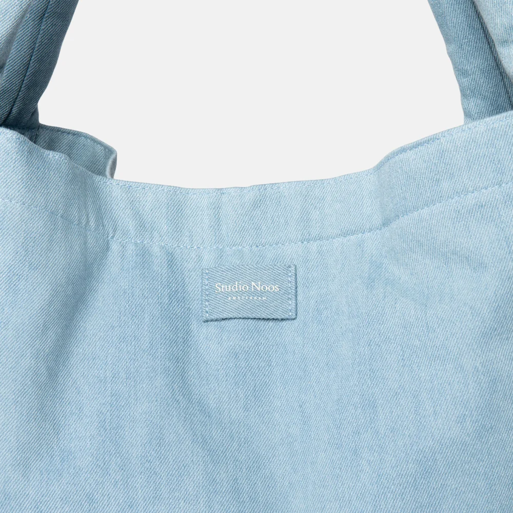 Studio Noos Denim mom bag shopper denim bij Duifhuizen