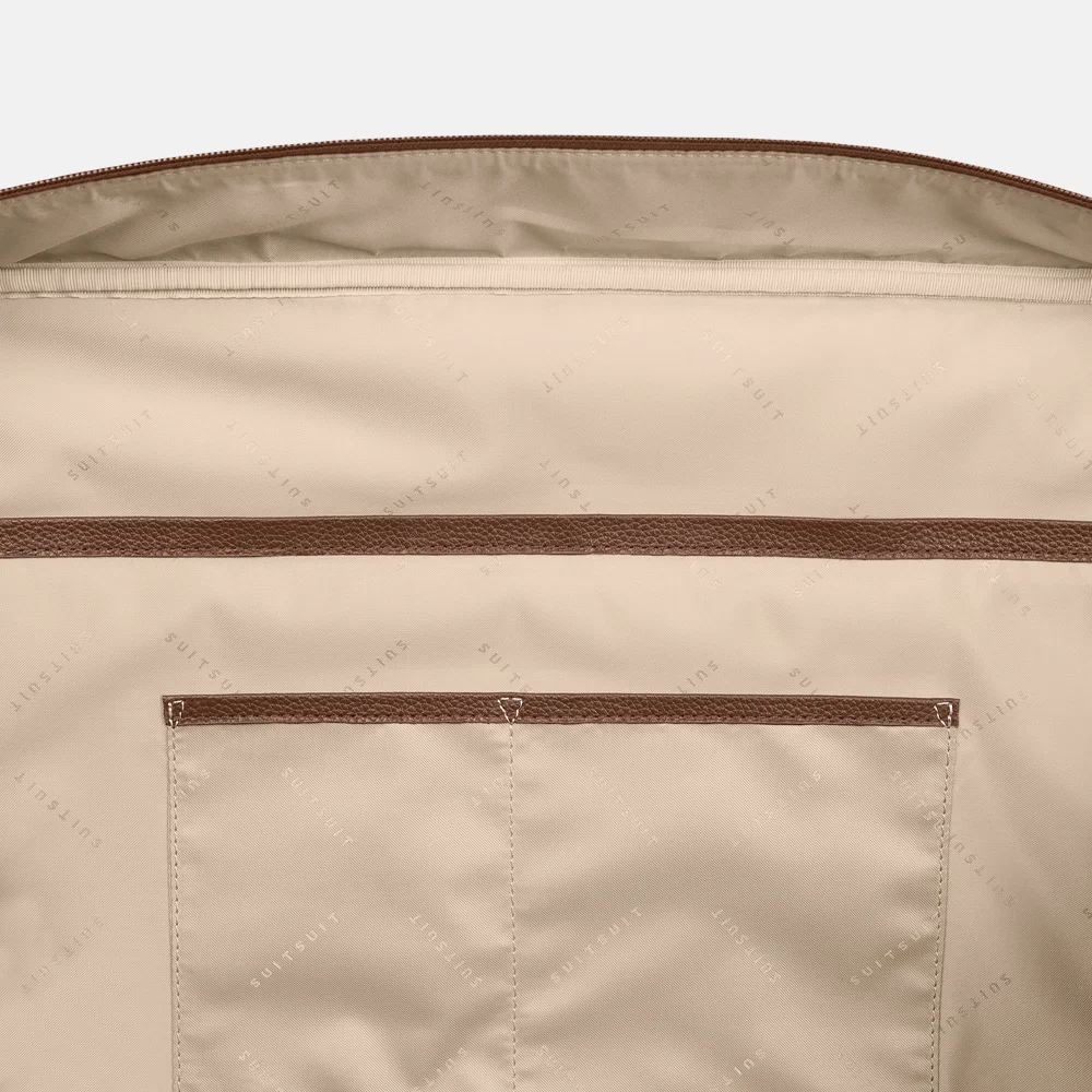 SUITSUIT Serenity Weekendtas hoog chocolade brown bij Duifhuizen