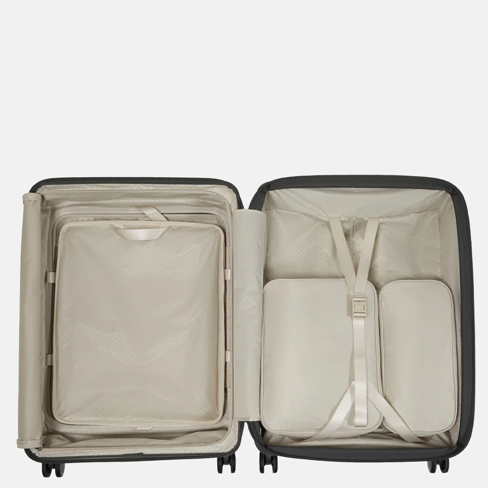 Samsonite Paralux HS Spinner reiskoffer expendable 67 cm olive bij Duifhuizen