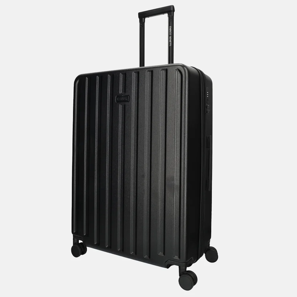 Enrico Benetti Portland kofferset 3-delig zwart bij Duifhuizen