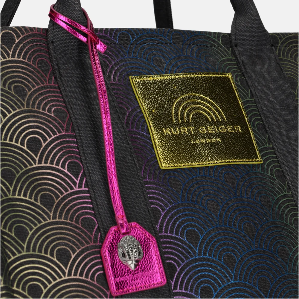 Kurt Geiger Soutbank tote shopper L black/other bij Duifhuizen