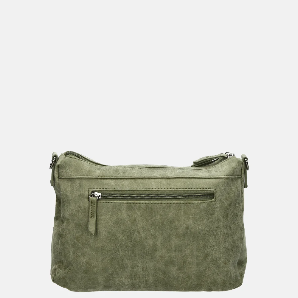 Enrico Benetti Ruby crossbody tas olijfgroen bij Duifhuizen
