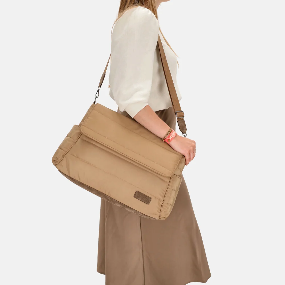 Zebra Trends Elske luiertas taupe bij Duifhuizen