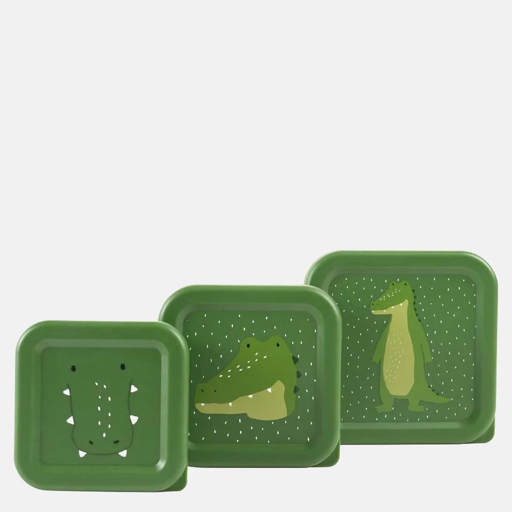 Trixie 3-delig lunchbox Mr. Alligator bij Duifhuizen