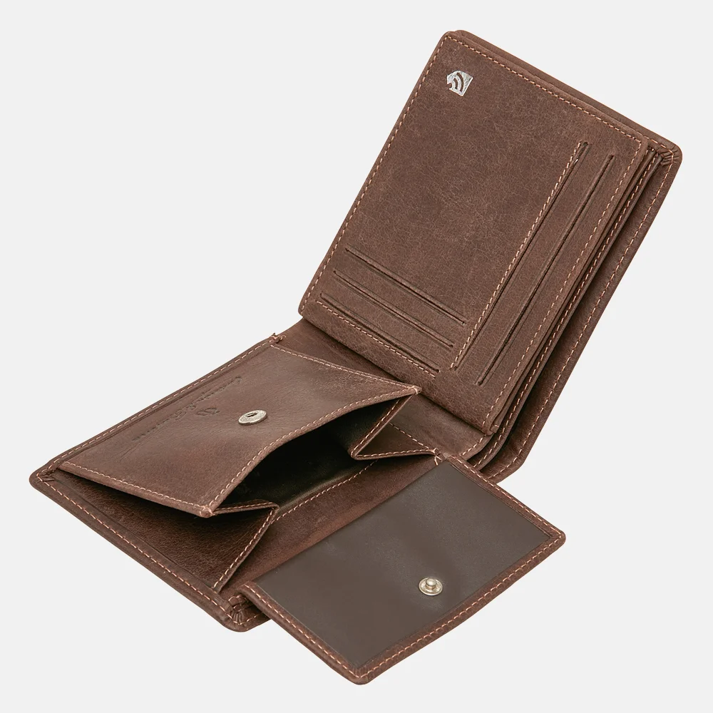 Castelijn en Beerens luxe giftbox billfold mocca bij Duifhuizen