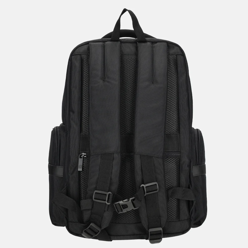 Enrico Benetti Salford laptoprugzak 17 inch zwart bij Duifhuizen
