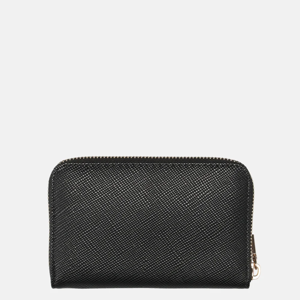 Guess Laurel ritsportemonnee M black bij Duifhuizen