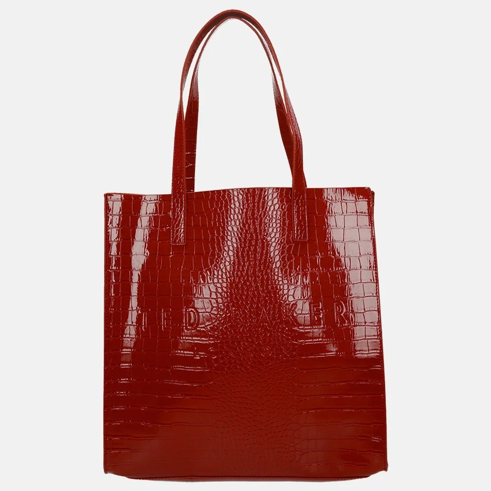 Ted Baker Croccon shopper L red