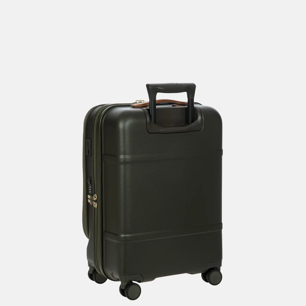 Bric's Bellagio trolley handbagage koffer 55 cm olive bij Duifhuizen