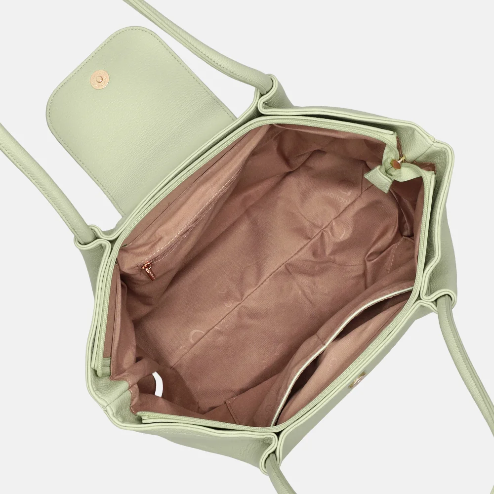 Firenze shopper light green bij Duifhuizen