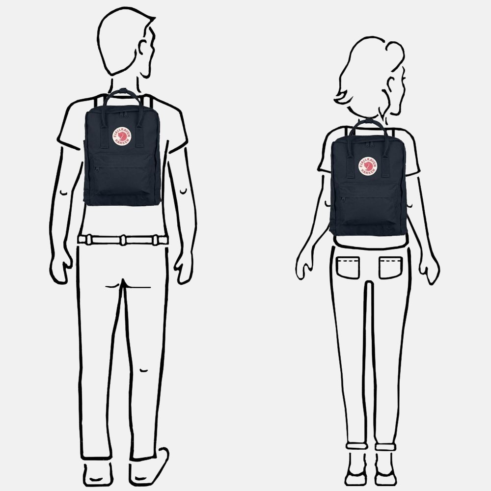 Fjallraven Kanken rugzak navy bij Duifhuizen