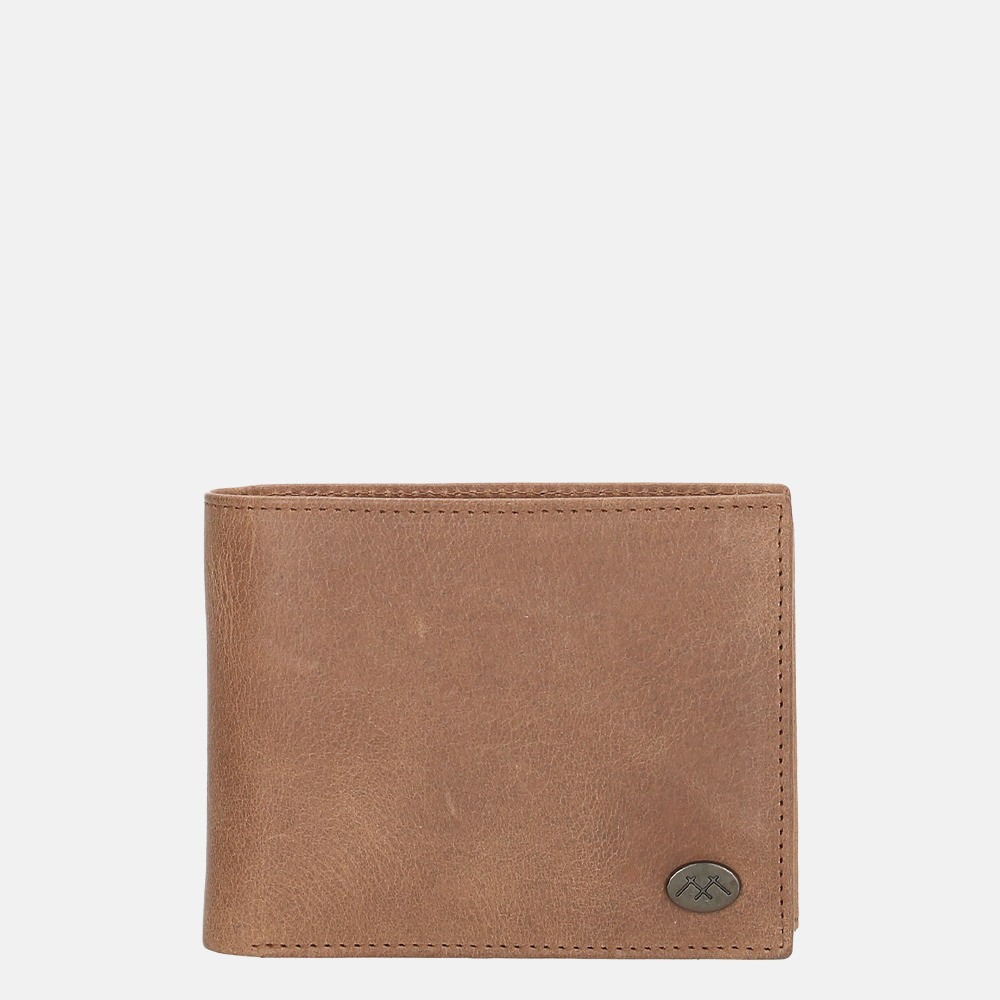Micmacbags Malmö billfold brown bij Duifhuizen