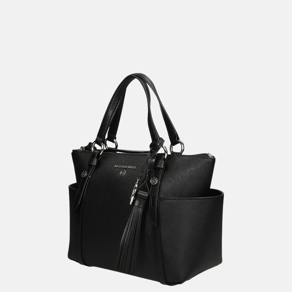 Michael Kors Sullivan shopper S black bij Duifhuizen