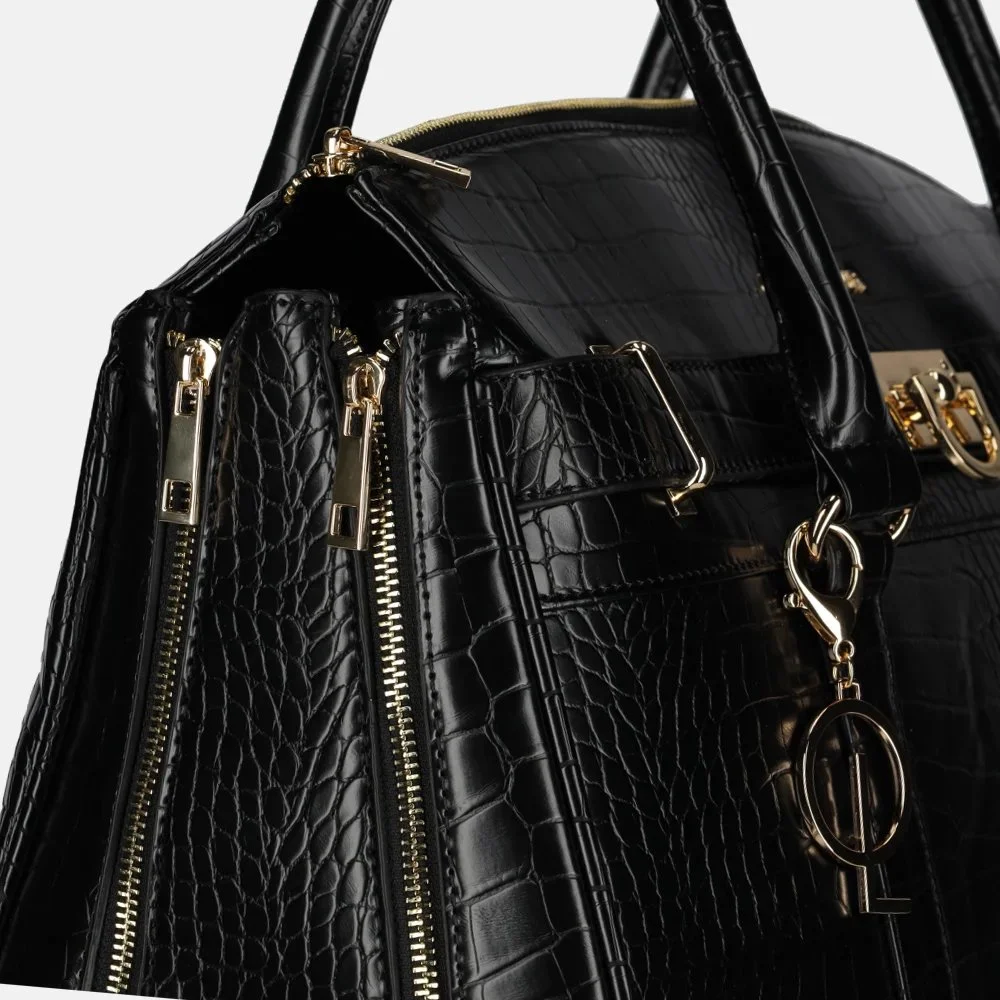 Olivia Lauren Jackson laptop trolley black bij Duifhuizen