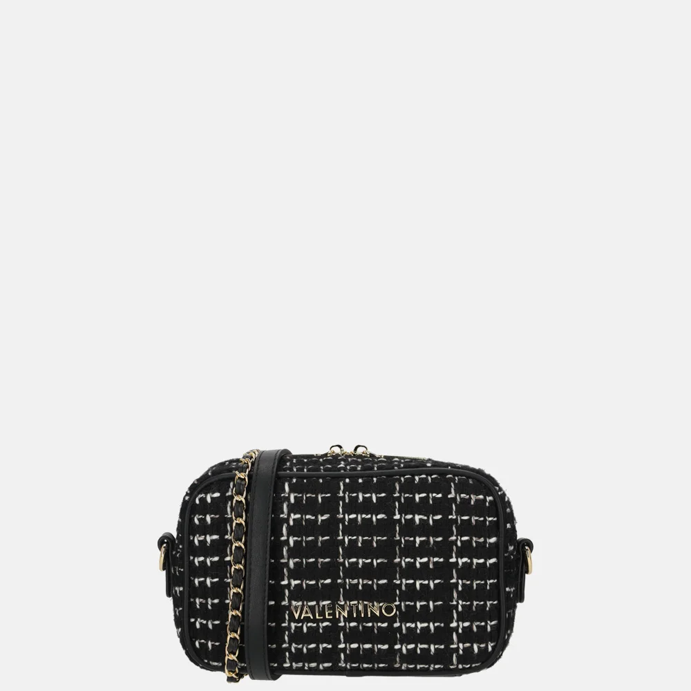 Valentino Bags Tweed crossbody tas nero/multicolour
