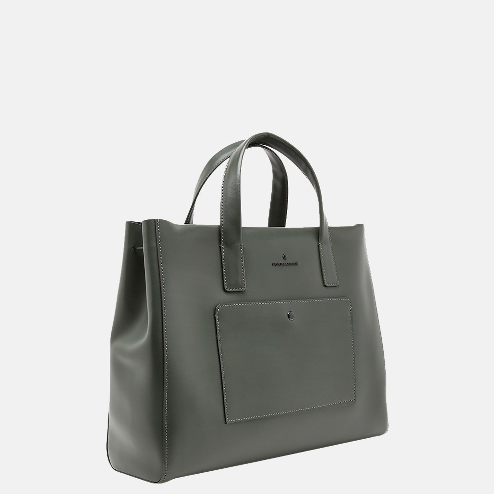 Castelijn & Beerens Dama Sofie laptoptas 15.6 inch dark military bij Duifhuizen