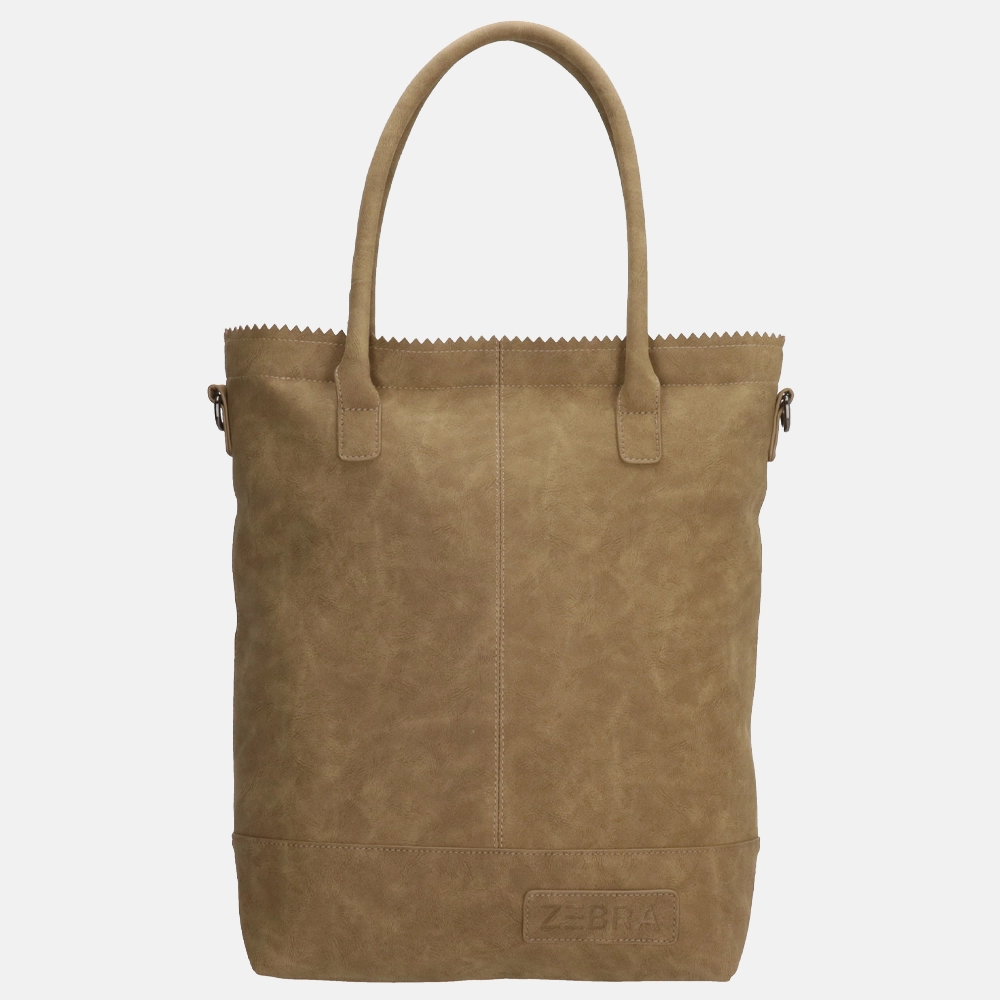 Zebra Trends shopper olijfgroen bij Duifhuizen