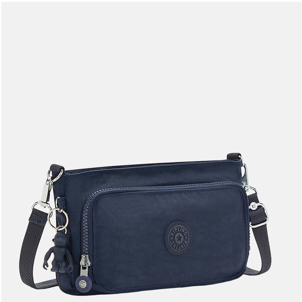 Kipling Myrte crossbody tas/schoudertas blue beu  bij Duifhuizen