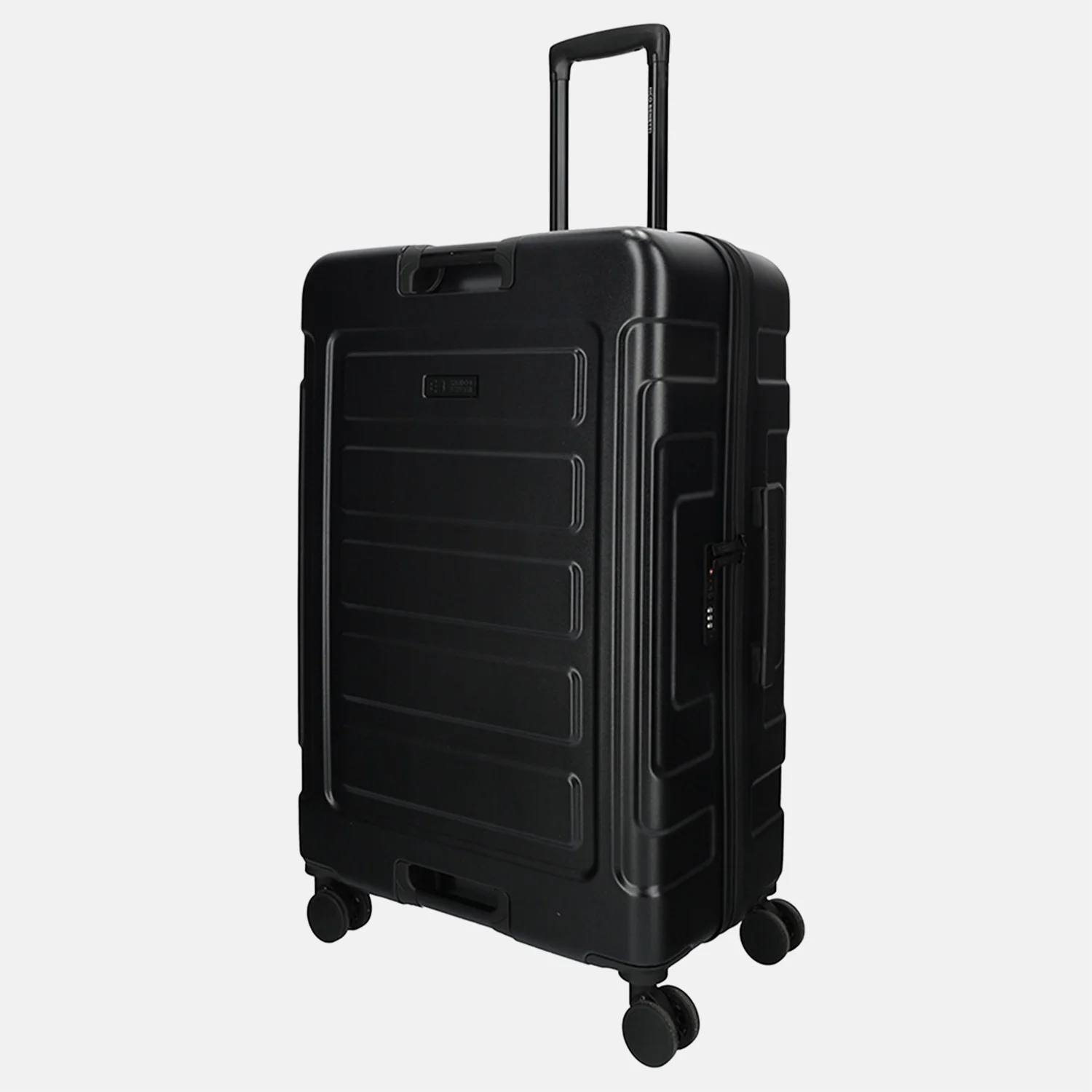 Enrico Benetti Aspen 3-delig kofferset 76 cm black bij Duifhuizen