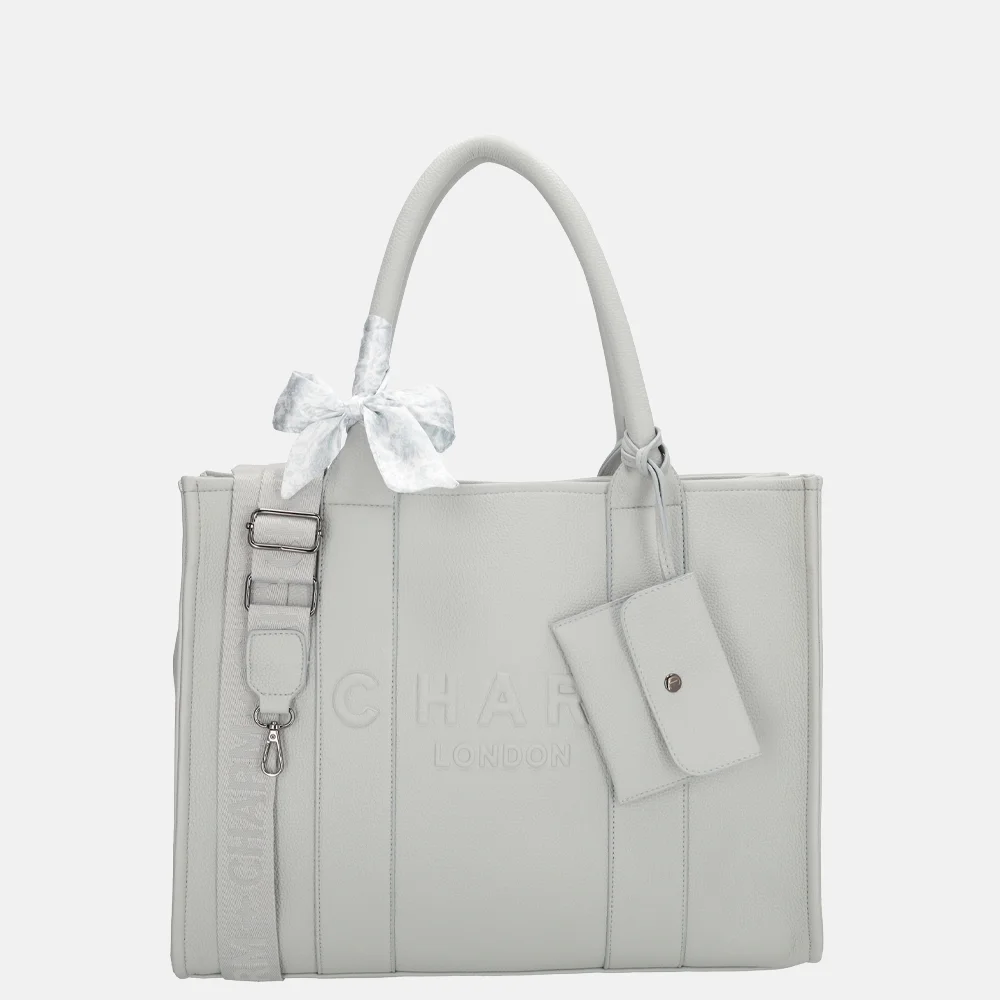 Charm London laptoptas 15 inch light blue