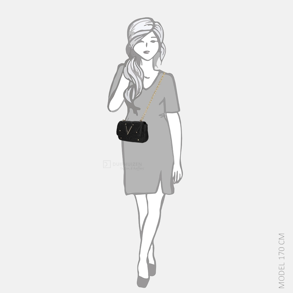 Valentino Bags Emily crossbody tas nero bij Duifhuizen