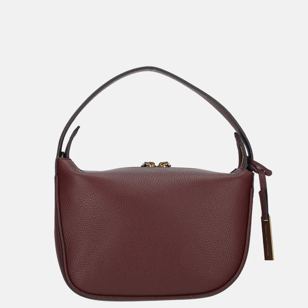 Smaak Amsterdam Daniel crossbody tas S bordeaux bij Duifhuizen