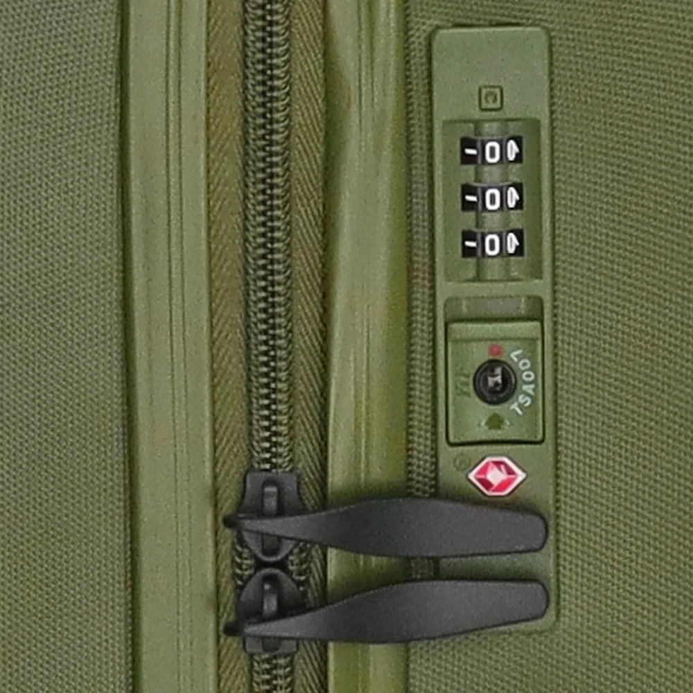 Beagles Originals spinner handbagage koffer 55 cm olive bij Duifhuizen