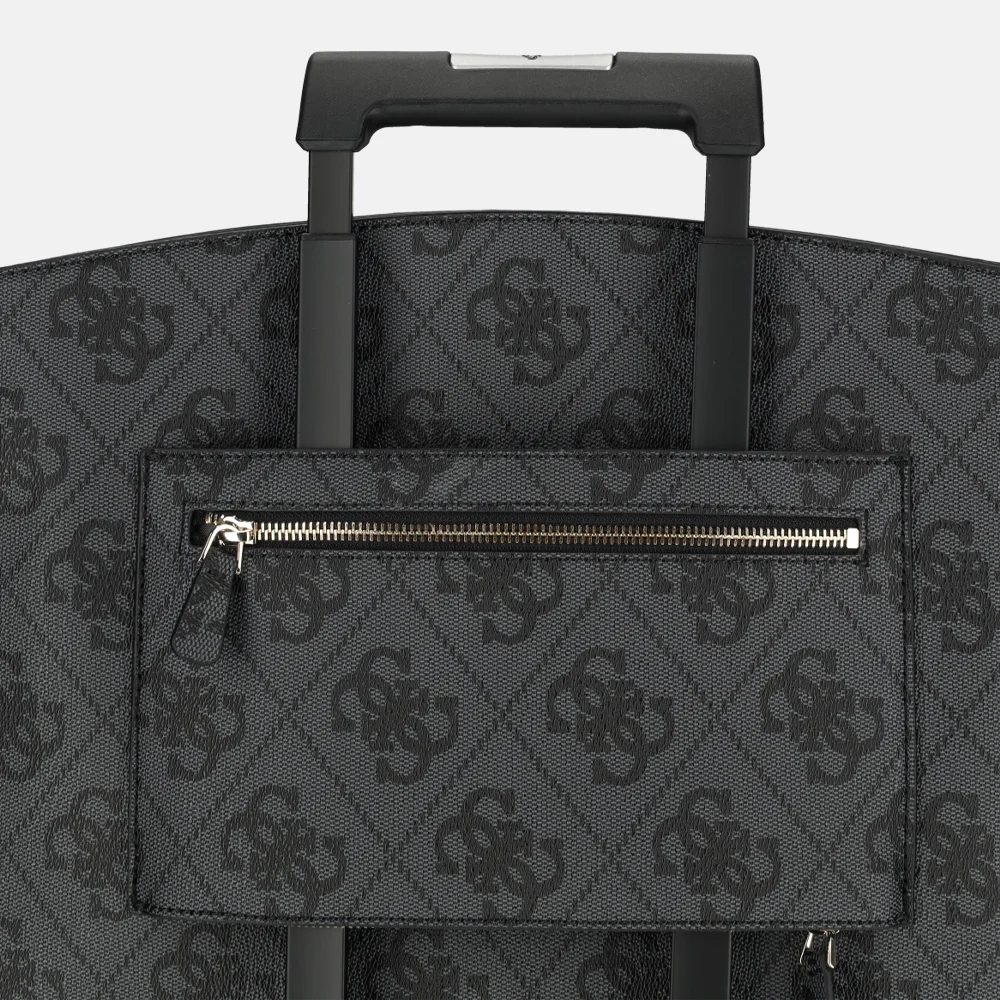 Guess Lorelei travelbag tote shopper coal logo bij Duifhuizen