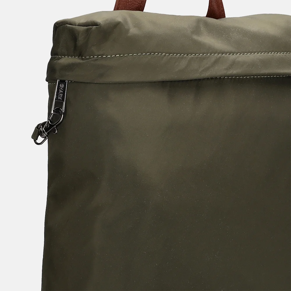 Charm London Buckingham rugzak S olijfgroen bij Duifhuizen