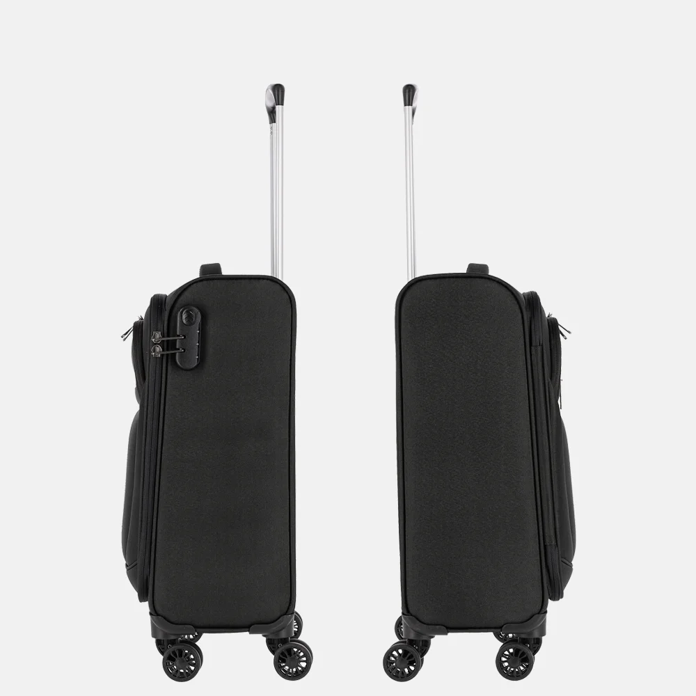 Travelite Cabin handbagage koffer black bij Duifhuizen