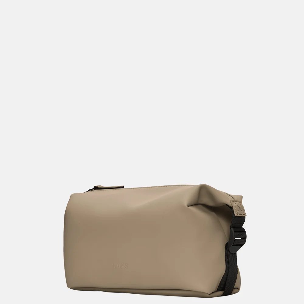 Rains Hilo wash bag beige bij Duifhuizen