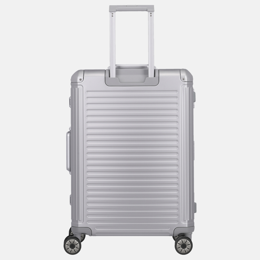 Travelite Next koffer 67 cm silver bij Duifhuizen