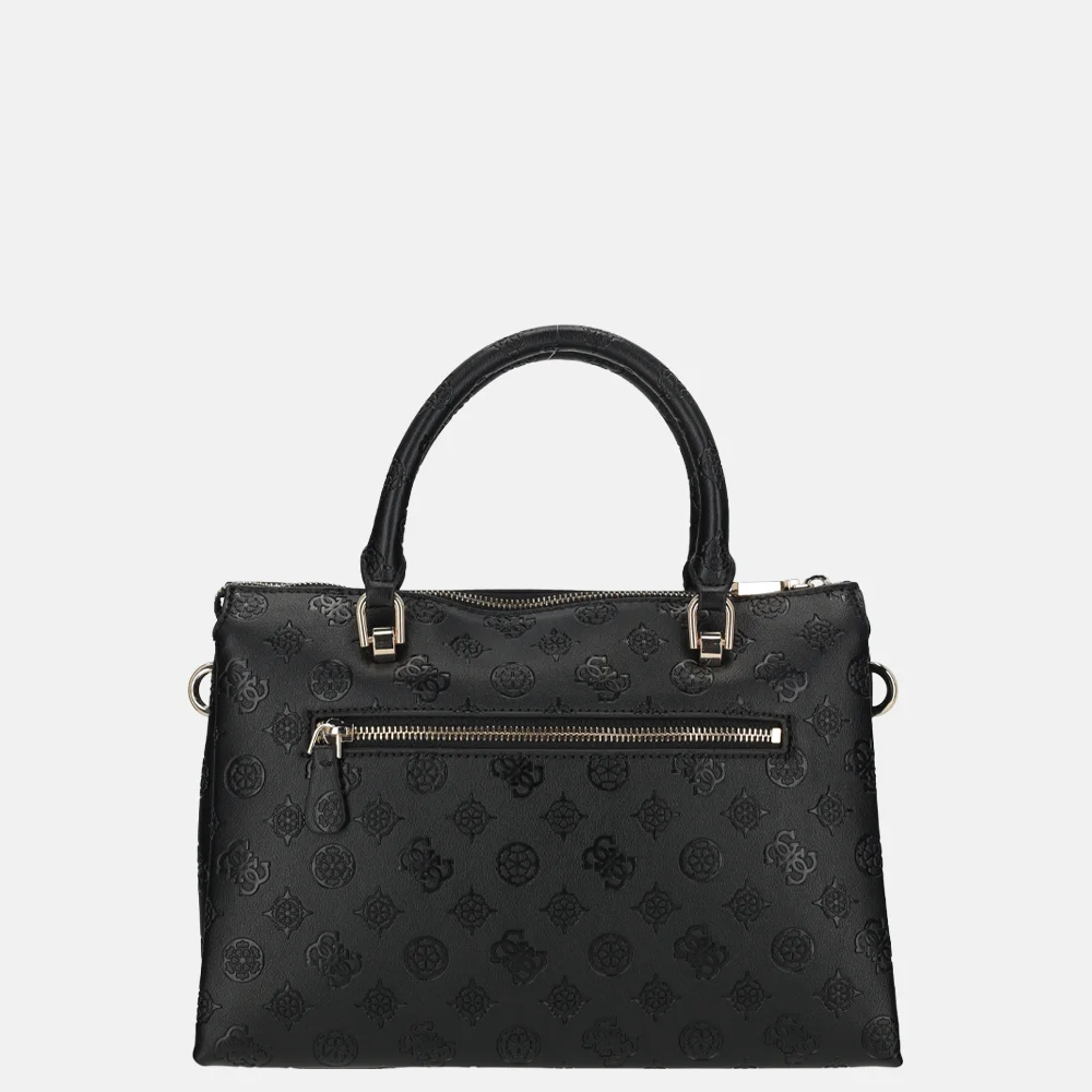 Guess Dita handtas black logo bij Duifhuizen