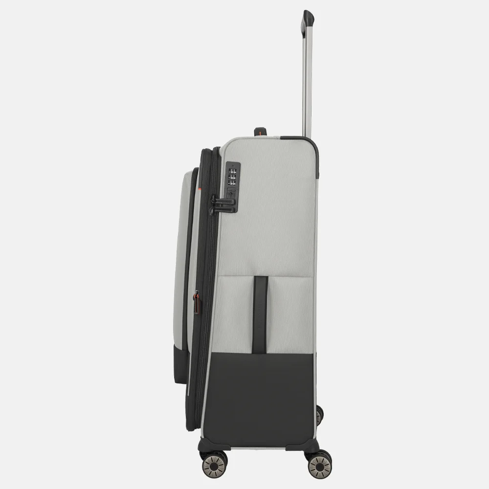 Travelite Crosslite 5.0 reiskoffer 77 cm beige bij Duifhuizen