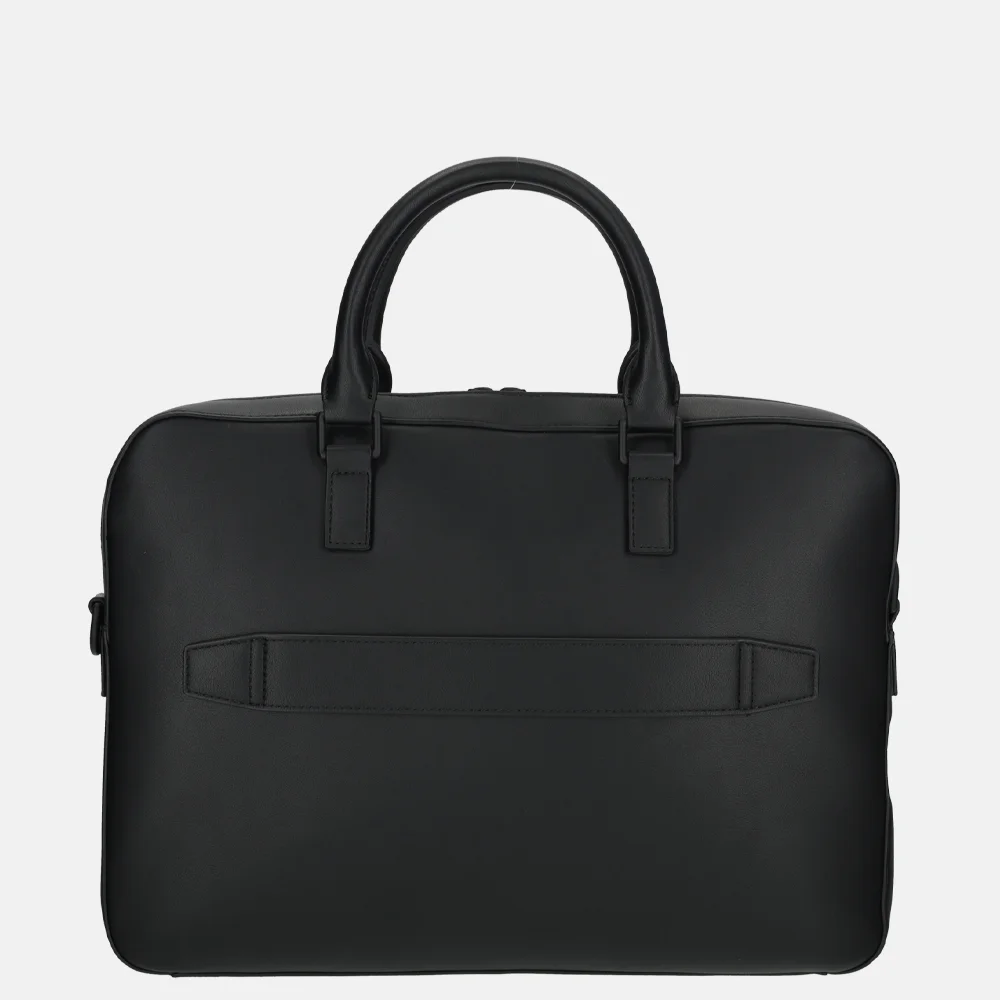 Tommy Hilfiger Corp laptoptas BDS black bij Duifhuizen
