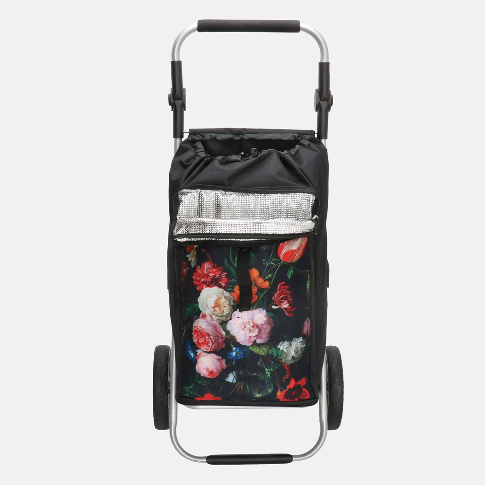 Beagles boodschappentrolley bloem bij Duifhuizen