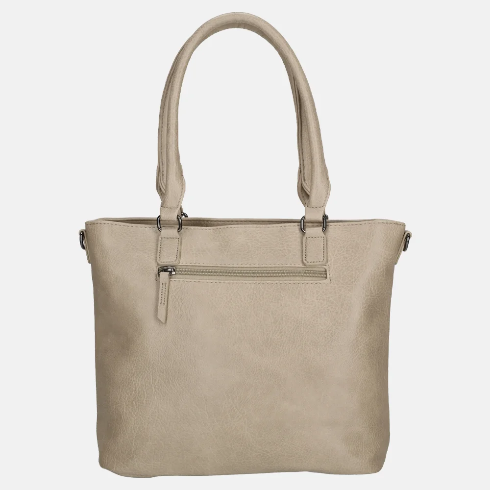 Enrico Benetti Emma handtas lichttaupe bij Duifhuizen