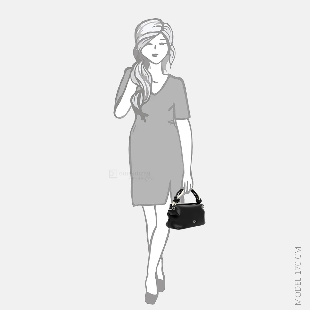 Emily & Noah Jessica handtas S zwart bij Duifhuizen