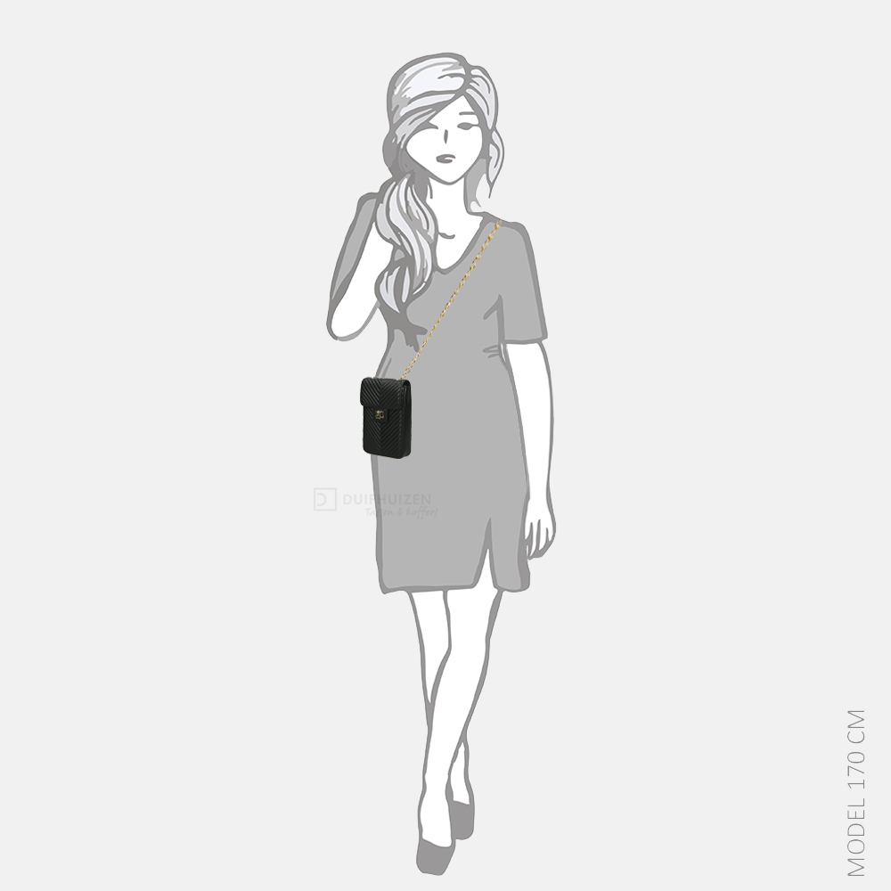 Furla Pop Star telefoontas nero bij Duifhuizen