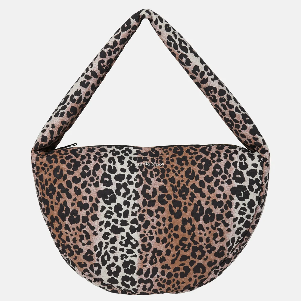 Studio Noos soft cotton crossbody tas hazel leopard bij Duifhuizen
