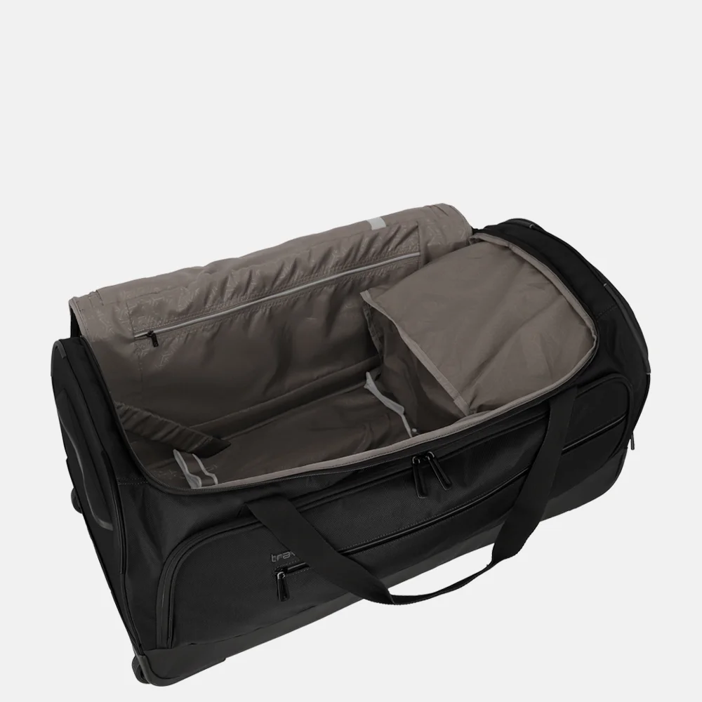 Travelite Crosslite 5.0 reistas op wielen L black bij Duifhuizen