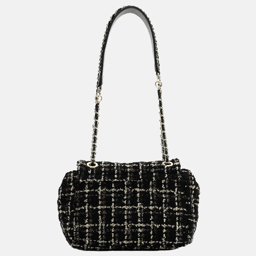 Emily & Noah Hannelore schoudertas black/beige bij Duifhuizen