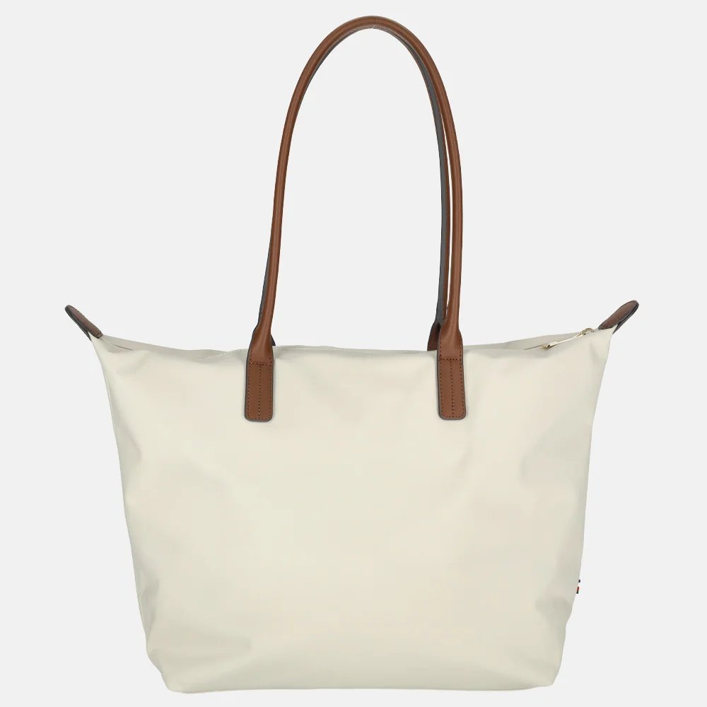 Tommy Hilfiger Popette tote shopper soft cream bij Duifhuizen