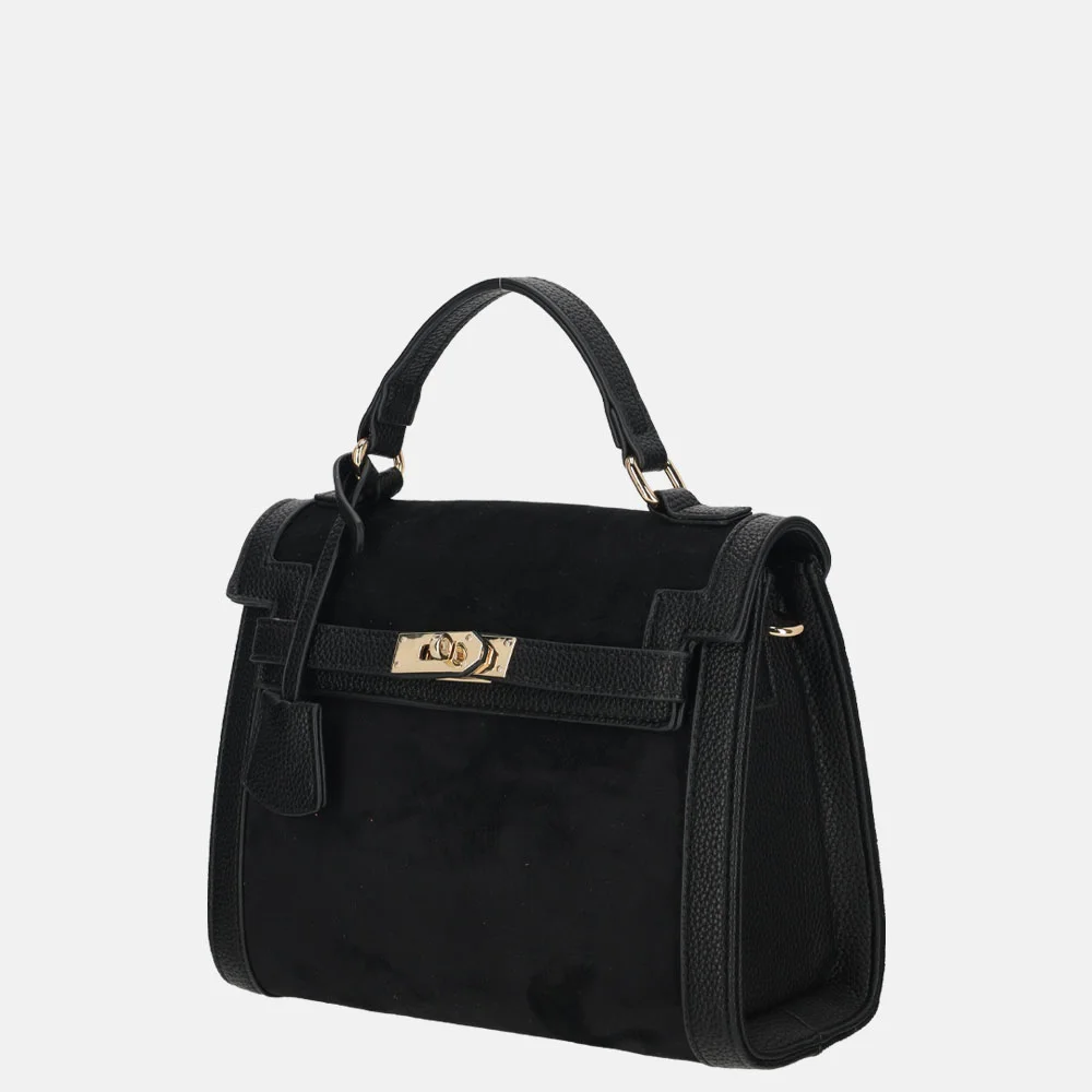 Firenze handtas suedine black bij Duifhuizen