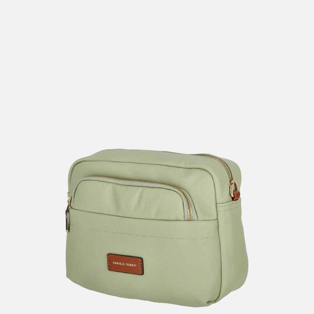 Daniele Donati crossbody tas lichtgroen bij Duifhuizen
