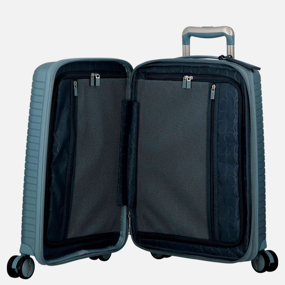 Jump Evae reiskoffer 76 cm expandable blueciel bij Duifhuizen