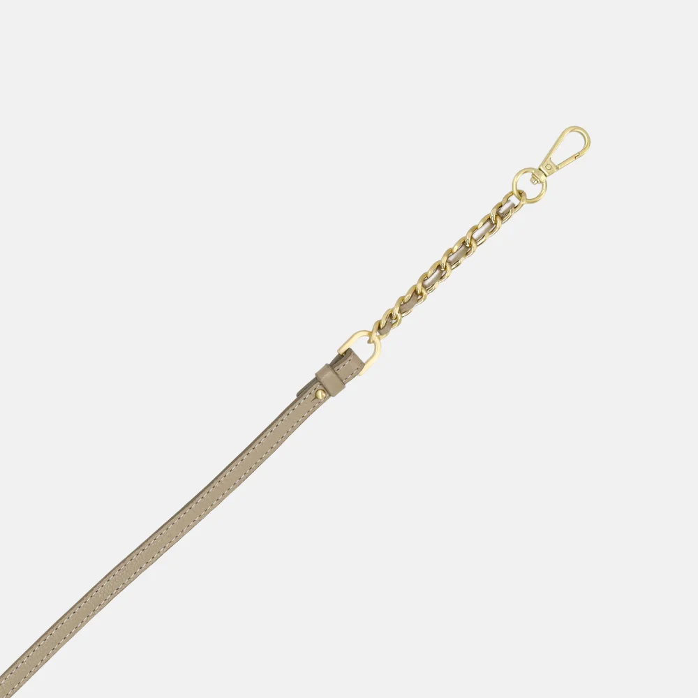 Loulou Essentiels Zoe crossbody tas soft sepia bij Duifhuizen