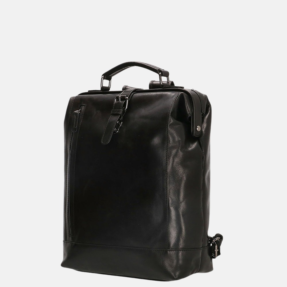 Genicci Kirk rugzak 13 inch black bij Duifhuizen
