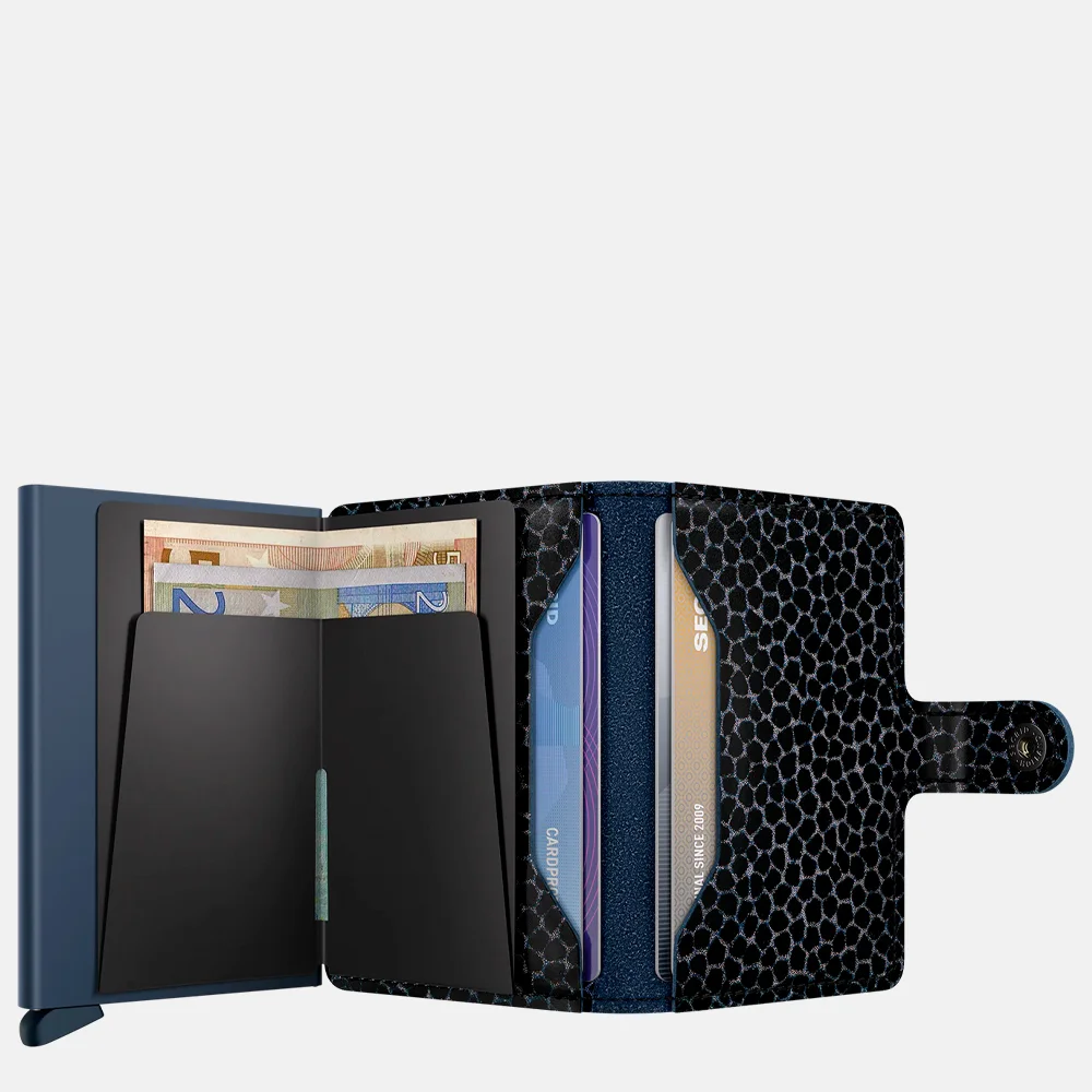 Secrid Miniwallet pasjeshouder giraffina blue bij Duifhuizen