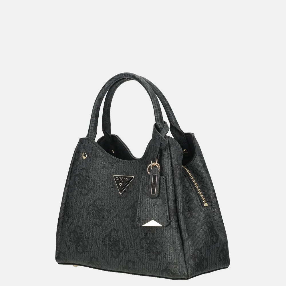 Guess Meridian girlfriend handtas S coal logo bij Duifhuizen